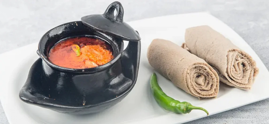 Tegabino Ethiopian chickpeas stew